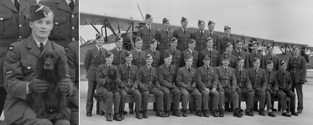 class photo of the first class at No. 12 EFTS