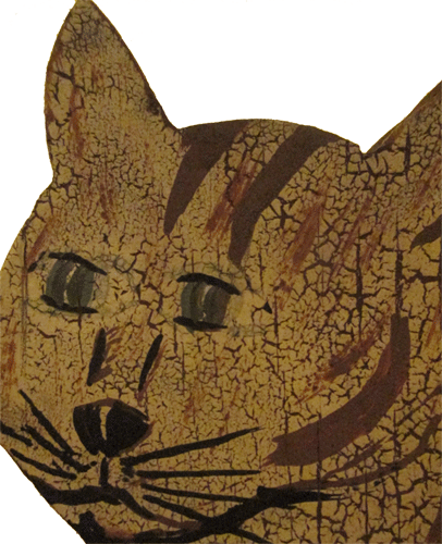 Herb Neill's two-sided cat