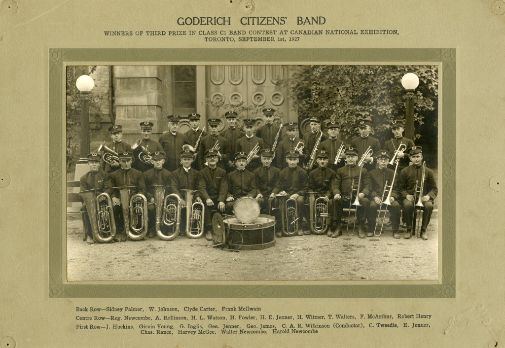 group pose with instruments
