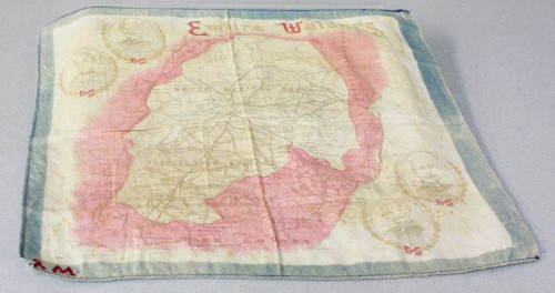 handkerchief commemorating the Boer War