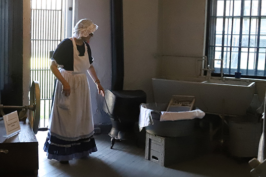 Huron Historic Gaol Behind the Bars