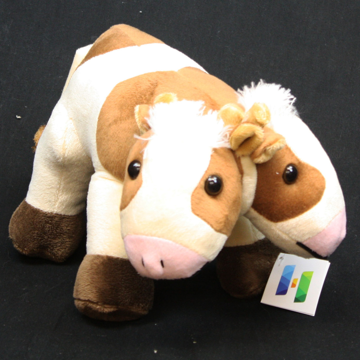 Two-headed calf stuffie