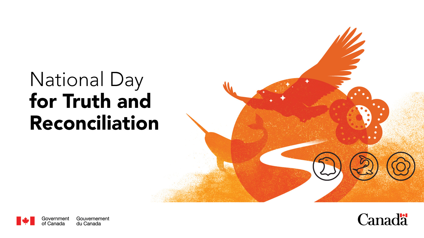 Graphic promoting National Day for Truth & Reconciliation