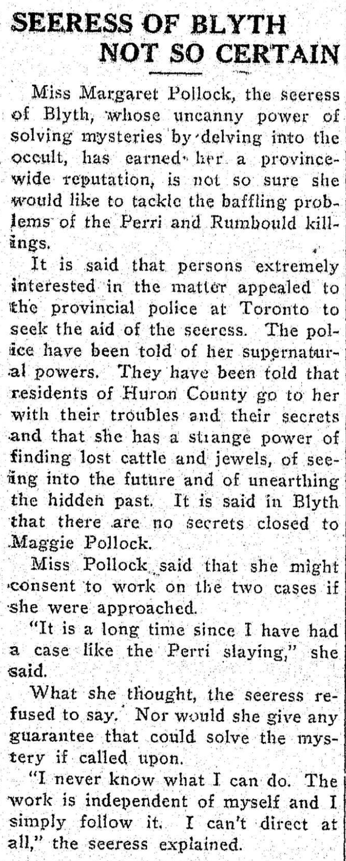 pollock clipping2 newspaper clipping from Wingham Advance Times