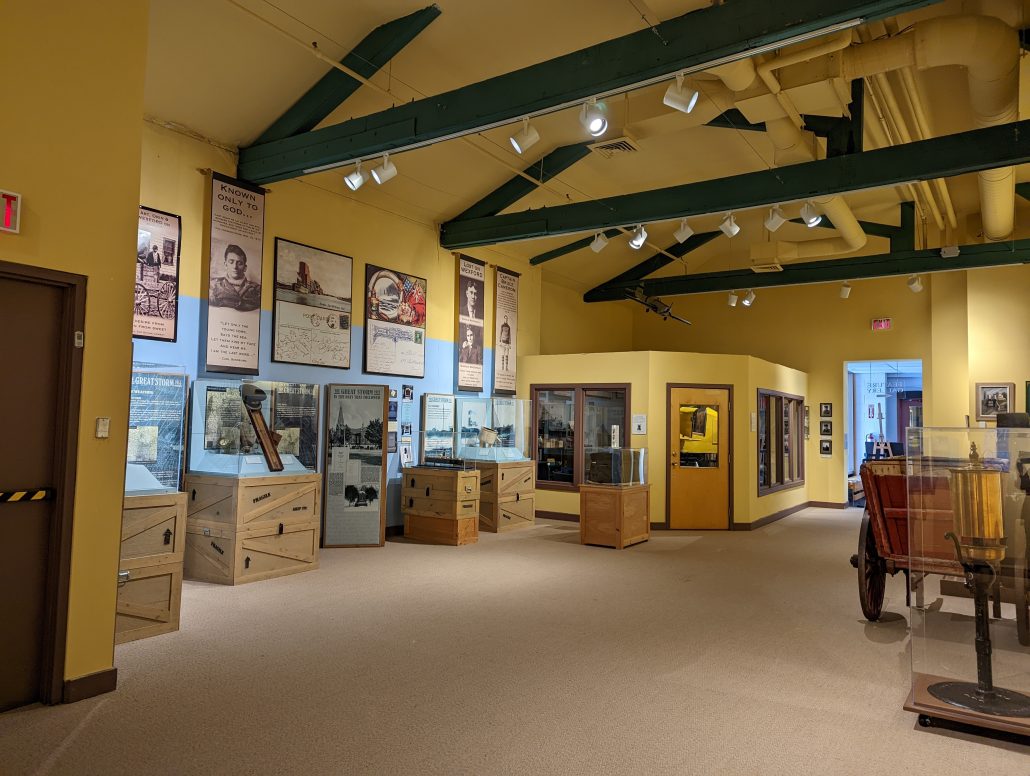 Image of the Industry Gallery prior to the start of renovations