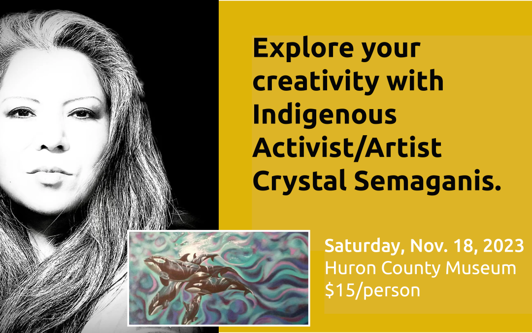 Art Workshop with Crystal Semaganis: Explore Your Creativity With Acrylics!