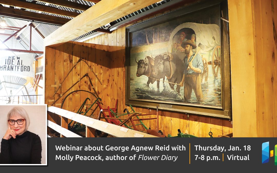 Webinar with Molly Peacock about George Agnew Reid