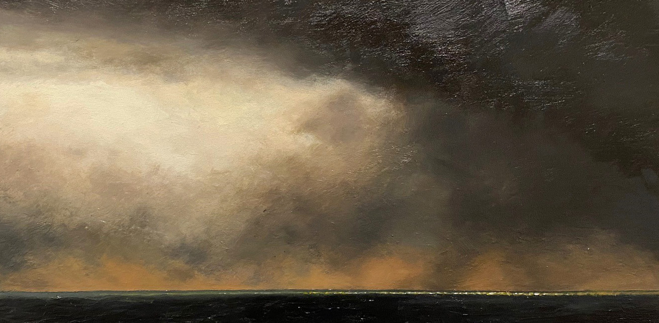 Photo of the 2025 winning art piece Huron Sky by Roman Turczyn