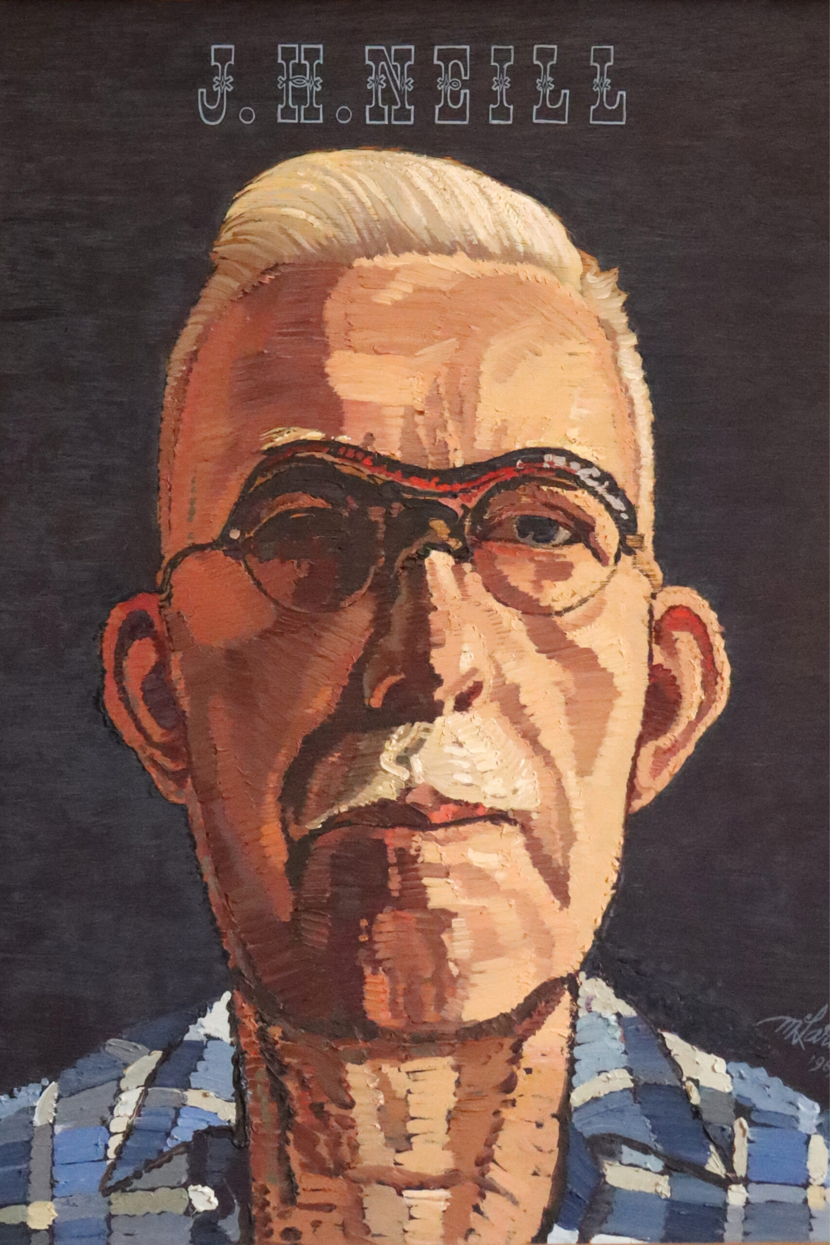 Portrait of Joseph Herbert Neill by artist Jack McLaren